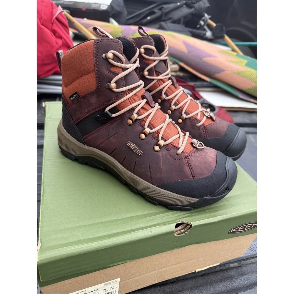 Keen Women's Size 9 Revel IV Mid Polar Waterproof Insulated Hiking Boots 1027726